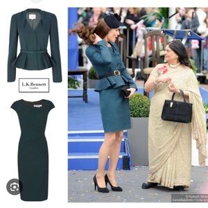 LK Bennett Jude Jacket and Davina Dress ASO Kate Middleton USA 6 Jacket 4 Dress